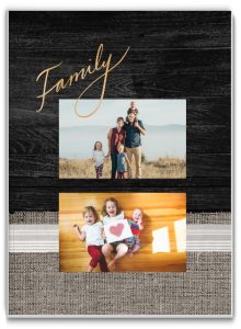 7x5 Softcover Photo Book, Modern Rustic