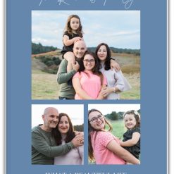 7x5 Softcover Photo Book, Natural Blues