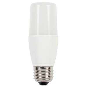 Single 8 Watt T7 Shaped Medium (E26) Base LED Bulb